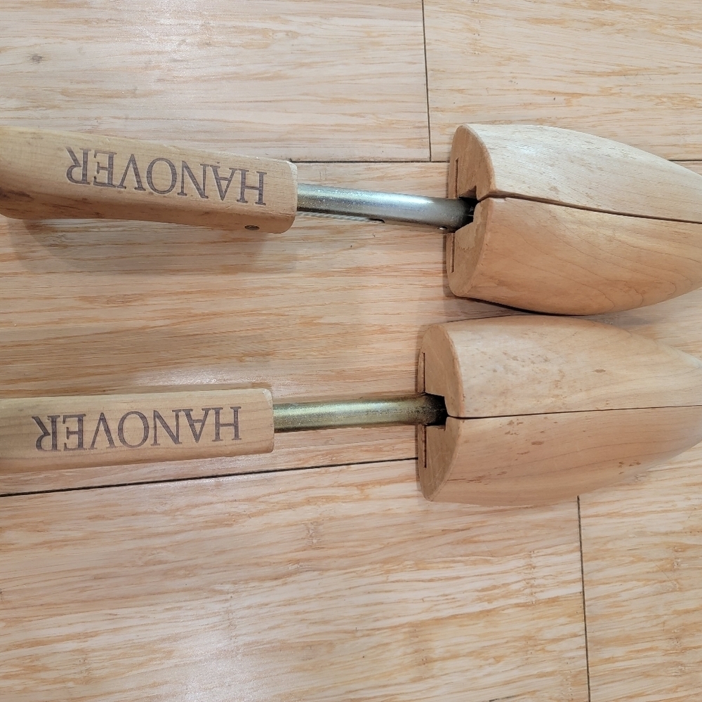 Vintage Hanover® Cedar Shoe Stretcher Shoe Trees Size M - Picture 3 of 5